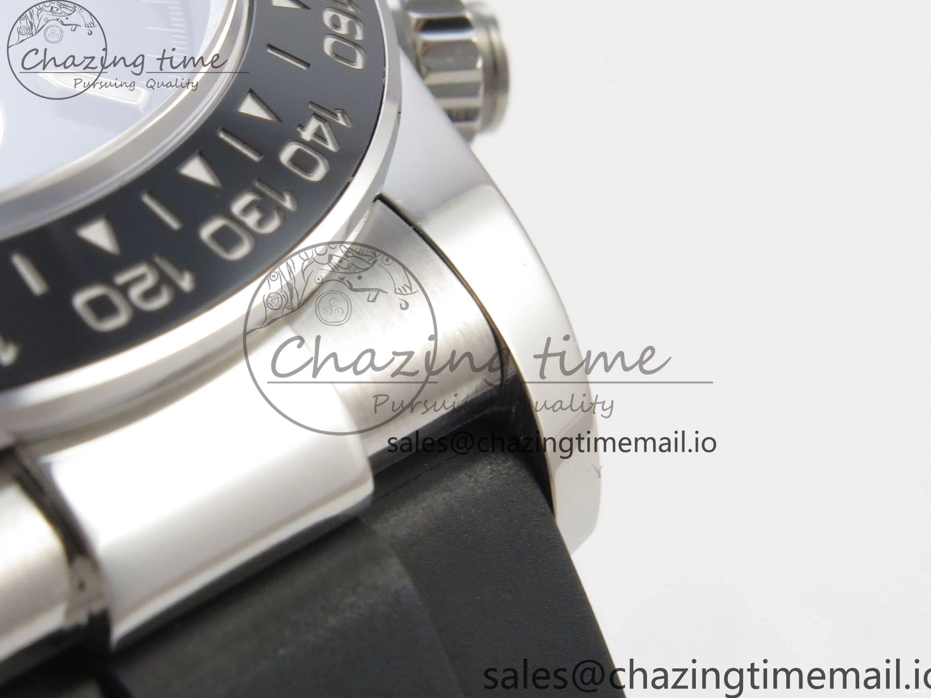 Oysterflex Bezel Clean on Ceramic DD4131 1:1 SS Dial 126519 Black Black Rubber Edition Best Stick Strap Daytona 0518